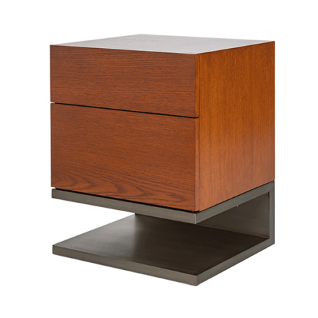 Marfa Side Table Two Drawer